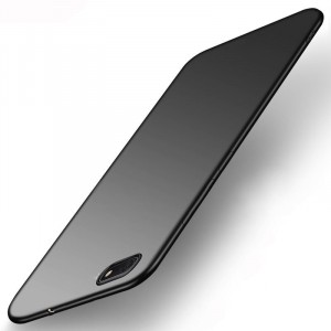 Матовый силиконовый чехол для Huawei Y5 Prime (2018)/Honor 7A с покрытием софт-тач Черный