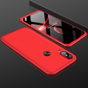 Сборный матовый пластиковый чехол для Huawei Nova 3 Красный