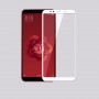 3D полноэкранное ультратонкое износоустойчивое сколостойкое олеофобное защитное стекло для Xiaomi Mi A2/Mi6X, цвет Белый
