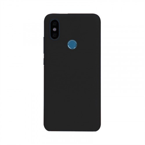 Оригинальный пластиковый непрозрачный матовый чехол для Xiaomi Mi A2/Mi6X , цвет Черный