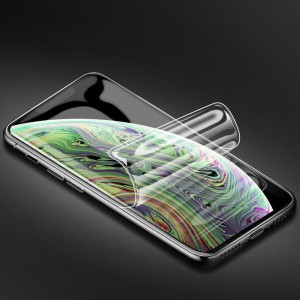 Экстразащитная термопластичная саморегенерирующаяся уретановая пленка на плоскую и изогнутые поверхности экрана для Iphone Xs Max/11 Pro Max
