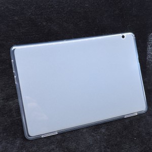 Силиконовый матовый полупрозрачный чехол для Huawei MediaPad T5 Белый