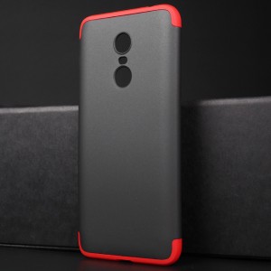 Трехкомпонентный сборный двухцветный пластиковый чехол для Xiaomi RedMi 5 Plus Красный