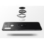 Силиконовый матовый чехол для Huawei Honor 8C с встроенным кольцом-подставкой-держателем