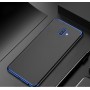 Силиконовый глянцевый полупрозрачный чехол для Samsung Galaxy J6 Plus , цвет Синий