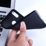 Силиконовый матовый непрозрачный чехол для ASUS ZenFone Max Pro M2 , цвет Черный