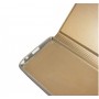 Чехол горизонтальная книжка подставка текстура Золото на силиконовой основе с окном вызова для ASUS ZenFone Max Pro M2, цвет Синий