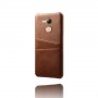 Чехол задняя накладка для Huawei Honor 6C Pro с текстурой кожи