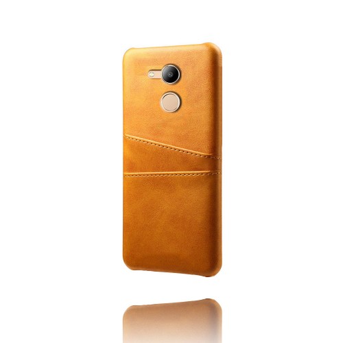 Чехол задняя накладка для Huawei Honor 6C Pro с текстурой кожи