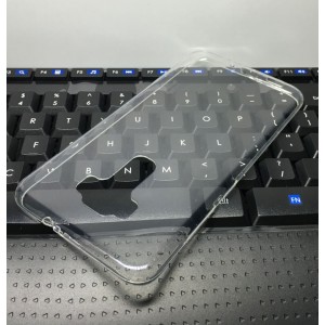 Силиконовый глянцевый транспарентный чехол для Asus ZenFone 3