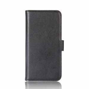 Чехол портмоне подставка на силиконовой основе с отсеком для карт на магнитной защелке для BlackBerry KEY2 LE Черный