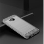 Силиконовый матовый непрозрачный чехол с текстурным покрытием Металлик для HTC U11 Life