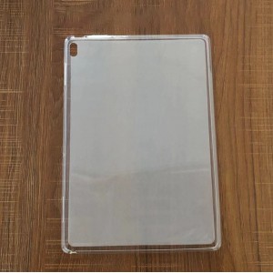 Силиконовый матовый полупрозрачный чехол для Lenovo Tab E10 Белый