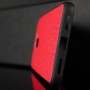 Силиконовый матовый непрозрачный чехол с текстурным покрытием Джинса для Xiaomi Pocophone F1, цвет Красный