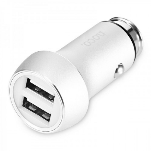 Автомобильный блок питания 2 USB, Hoco, Z7