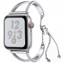 Металлический ремешок из нержавеющей стали с затяжкой для Apple Watch Series 4/5 44мм/Series 1/2/3 42мм
