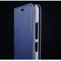 Чехол флип подставка текстура Линии на пластиковой основе с отсеком для карт для Huawei Honor Play, цвет Синий