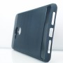 Силиконовый матовый непрозрачный чехол с текстурным покрытием Металлик для Huawei Mate 8, цвет Синий