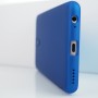 Двухкомпонентный сборный пластиковый матовый чехол для Meizu M6 Note, цвет Синий