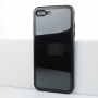 Двухкомпонентный чехол c металлическим бампером на магнитах с поликарбонатной накладкой для Iphone 7 Plus/8 Plus, цвет Черный