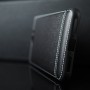 Чехол задняя накладка для Huawei Honor 5A с текстурой кожи, цвет Черный