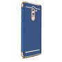 Двухкомпонентный сборный пластиковый матовый чехол для Huawei Honor 6X, цвет Синий