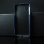 Чехол задняя накладка для Google LG Nexus 5 с текстурой кожи, цвет Синий