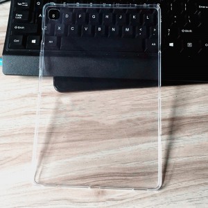 Силиконовый глянцевый транспарентный чехол для Samsung Galaxy Tab S5e 