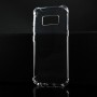 Прозрачный противоударный силиконовый чехол для Samsung Galaxy S8 с усиленными углами