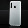 Силиконовый матовый полупрозрачный чехол для Huawei Honor 10i/20e, цвет Белый