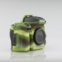 Силиконовый матовый нескользящий чехол с текстурой Камуфляж для Nikon D750