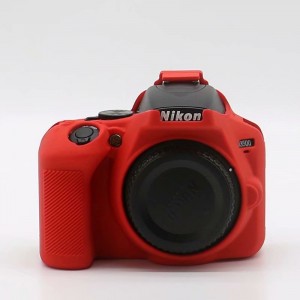 Силиконовый матовый нескользящий чехол для Nikon D3500
