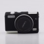 Силиконовый матовый нескользящий чехол для Canon EOS M100, цвет Черный