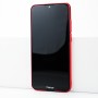 Матовый пластиковый чехол для Huawei Y6s/Honor 8A с улучшенной защитой торцов корпуса, цвет Красный