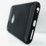 Силиконовый матовый непрозрачный чехол с текстурным покрытием Металлик для Iphone 6 Plus/6s Plus
