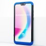 Трехкомпонентный сборный двухцветный пластиковый чехол для Huawei P20 Lite, цвет Синий