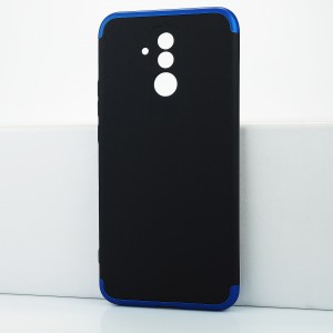 Трехкомпонентный сборный двухцветный пластиковый чехол для Huawei Mate 20 Lite Синий