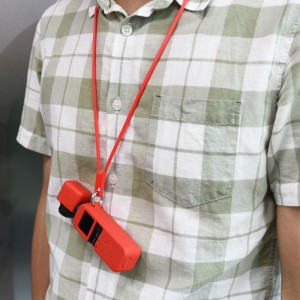 Составной силиконовый чехол со шнурками дизайн Смайл для DJI Osmo Pocket