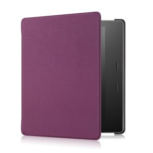 Чехол книжка на пластиковой основе для Amazon Kindle Oasis 2017/2019 Фиолетовый