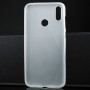 Силиконовый матовый полупрозрачный чехол для Huawei Honor 8C, цвет Белый