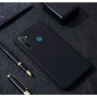 Силиконовый матовый непрозрачный чехол с нескользящим софт-тач покрытием для Realme 5 Pro, цвет Черный