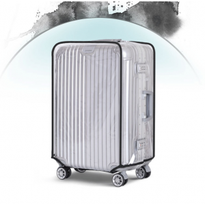 Водонепроницаемый транспарентный чехол XL для чемоданов 26 дюймов