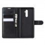 Чехол портмоне подставка на силиконовой основе с отсеком для карт на магнитной защелке для Realme X2 Pro , цвет Черный