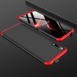 Двухкомпонентный сборный двухцветный пластиковый матовый чехол для Huawei Y9s Красный