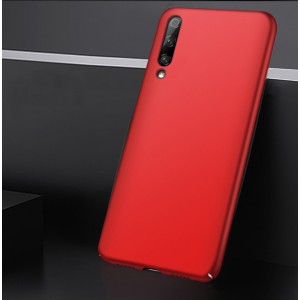 Пластиковый непрозрачный матовый чехол с улучшенной защитой элементов корпуса для Huawei Y9s  Красный