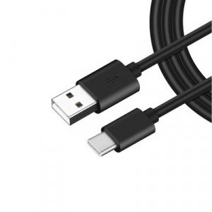 Интерфейсный кабель USB 3.1 Type-C 1м 2А Черный