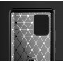 Силиконовый матовый непрозрачный чехол с текстурным покрытием Металлик для Samsung Galaxy S10 Lite 