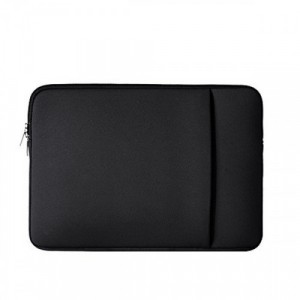 Чехол папка с наружным карманом для ноутбуков 15-15.9 дюймов Черный