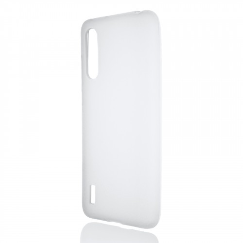 Силиконовый матовый полупрозрачный чехол для Xiaomi Mi 9 Lite, цвет Белый