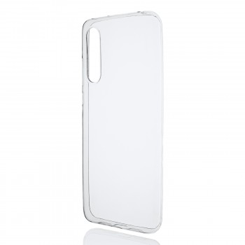 Силиконовый глянцевый транспарентный чехол для Xiaomi Mi 9 Lite